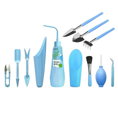 Vrtna sadilica Komplet za sadnju sukulenata DIY set alata za presađivanje Alat za sadnice Bonsai gnojivo Bušenje Presađivanje 12 kom./komplet