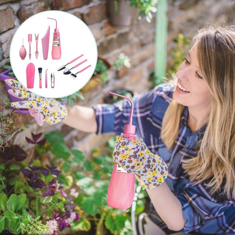 Vrtna sadilica Komplet za sadnju sukulenata DIY set alata za presađivanje Alat za sadnice Bonsai gnojivo Bušenje Presađivanje 12 kom./komplet