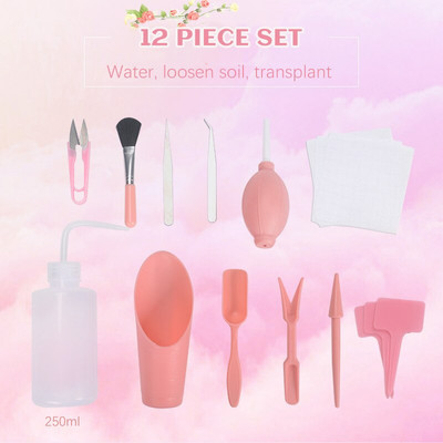 Sukulenti, cvijeće i povrće, kombinirani set alata za kućnu sadnju, cvjetni vrt, mini pribor za vrt, alati u saksiji