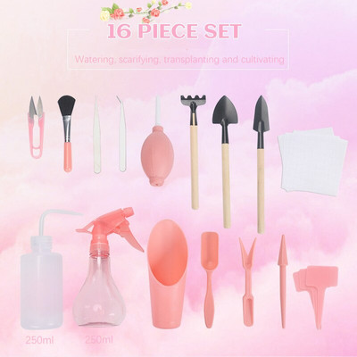 Sukulenti, cvijeće i povrće, kombinirani set alata za kućnu sadnju, cvjetni vrt, mini pribor za vrt, alati u saksiji