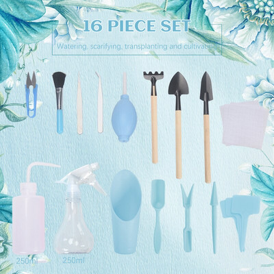 Sukulenti, cvijeće i povrće, kombinirani set alata za kućnu sadnju, cvjetni vrt, mini pribor za vrt, alati u saksiji