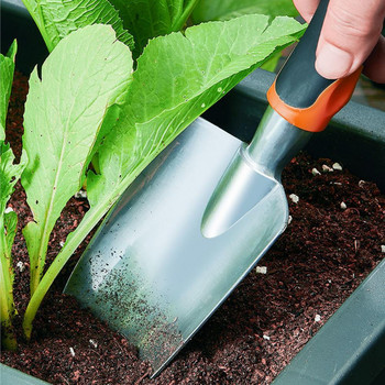 1 σετ Εργονομική λαβή αντισκωριακής λαβής με μυστρί χειρός με τσάντα Tote Multi-Funter Transplanter Weeder Pruner Garden Kit for Garden