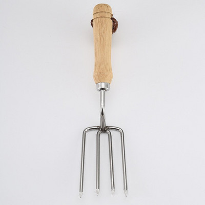 Mâner din lemn Instrument de grădină din oțel inoxidabil Bricolaj Cuțit pentru buruieni de grădină Instrumente de transplant de întreținere a plantelor de semănat