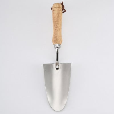 Mâner din lemn Instrument de grădină din oțel inoxidabil Bricolaj Cuțit pentru buruieni de grădină Instrumente de transplant de întreținere a plantelor de semănat