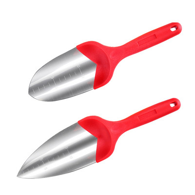 Mistrie de grădină Lopată de mână din oțel inoxidabil cu mâner ergonomic anti-alunecare Lopată mică Instrumente de plivire Transplantarea plivitului Neted