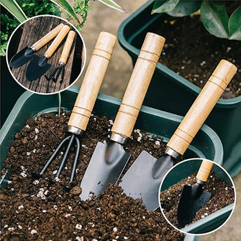 Garden Planter Kit Succulent Planting Σετ εργαλείων DIY Transplant Seedling Tool Bonsai Fertilizer Drilling Transplanting 10 τμχ/σετ