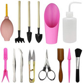 Kit de jardiniere de grădină de 14 buc. Instrumente pentru plante suculente. Mini instrumente de mână pentru grădină.