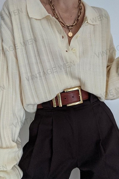 Bluză de damă cu mâneci largi și lungi