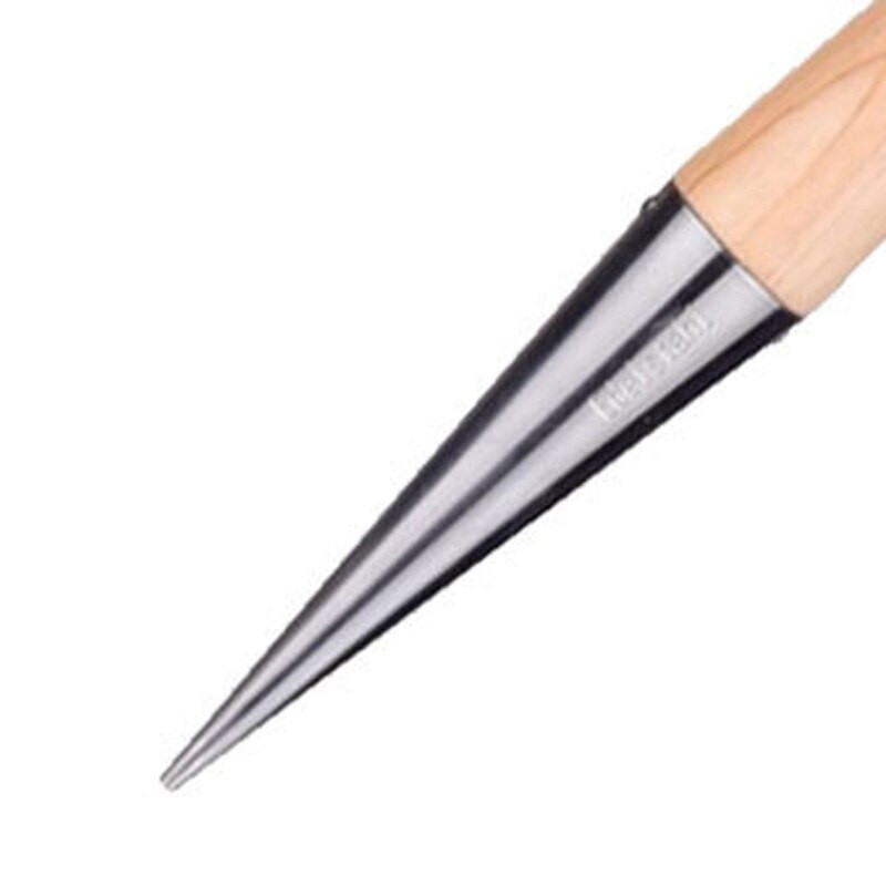 Perforatoare din oțel inoxidabil, din lemn, cultivare durabilă, migrație în aer liber, scroafă, mâner din lemn, unelte practice de grădină.