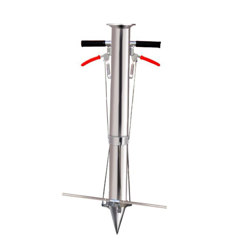 Aia käsitööriistad köögiviljade istutamiseks Põllumajandus Seemikute siirdamismasin Kiirkülv Roostevabast terasest seemikute nihutaja