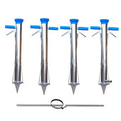 Συσκευή μεταφύτευσης σπορόφυτου Rapid Seder Inox Seeder Planter Seedling Seedling Fertilizing Sender for Lagetable Farting Εξοπλισμός κήπου