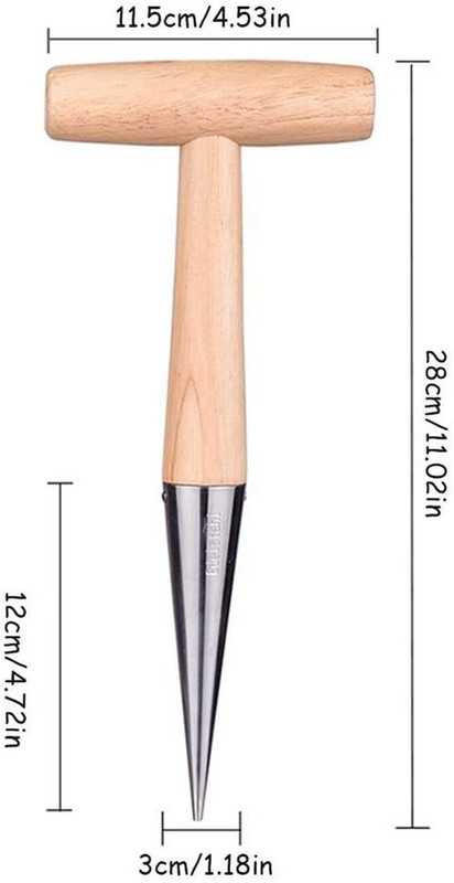 Tręšimas skylutėmis sėjamąja sėjamąja sėjamoji Sodinimo įrankio pagalbinė priemonė Dirvožemio įterpimas Sodininkystė