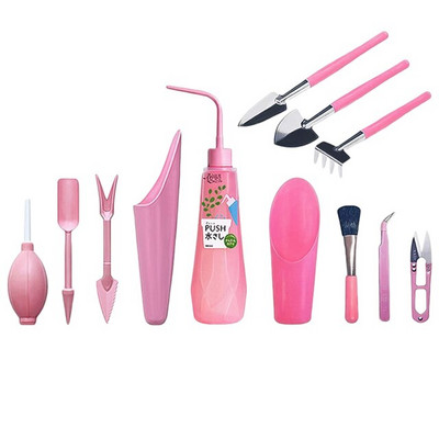 Sultingi augalai Įrankiai Mini sodo rankinių įrankių rinkinys persodinimo įrankiai Miniatiūriniai sodinimo sodo įrankių rinkiniai kambariniams miniatiūriniams