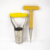 23 cm geležies sodo augalai persodinimo daigų ištraukėjas sodinimo įrankis sodo ir žemės ūkio smėlingas panardinamas gėlių vamzdelis