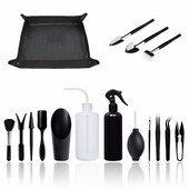 16 бр. Комплект инструменти за сукулентни растения Мини градински инструменти за ръчно трансплантиране Миниатюрен комплект за засаждане за грижа за миниатюрни растения на закрито