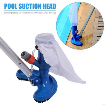 1 комплект прахосмукачка за плувен басейн Почистващ робот Clean Electrical Spa Tub Tool Kit Kit смукателна машина за басейн Преносимо почистване на басейн