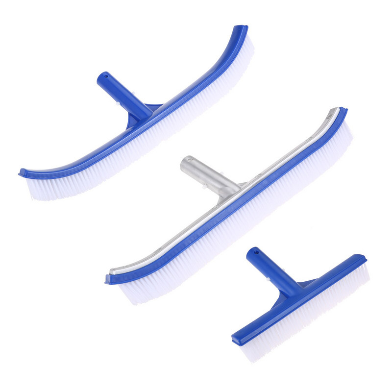 1 vnt plaukimo baseino šepetys 10/18 colių plastikinio lydinio galvutės dugno ir sienos valymas lauko/vidaus saunos baseino žuvų tvenkinio valymui vakuuminiu nešvarumu