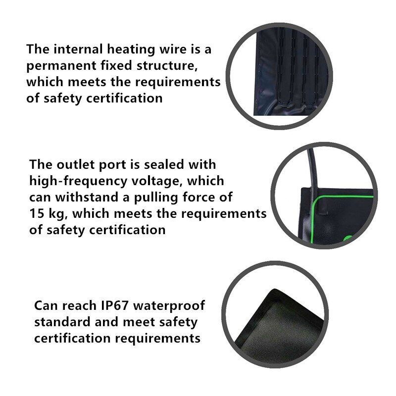 Vandeniui atsparus sodinukų šildymo kilimėlis augalų sėklų daiginimo dauginimas kloninis starteris sodo reikmenys