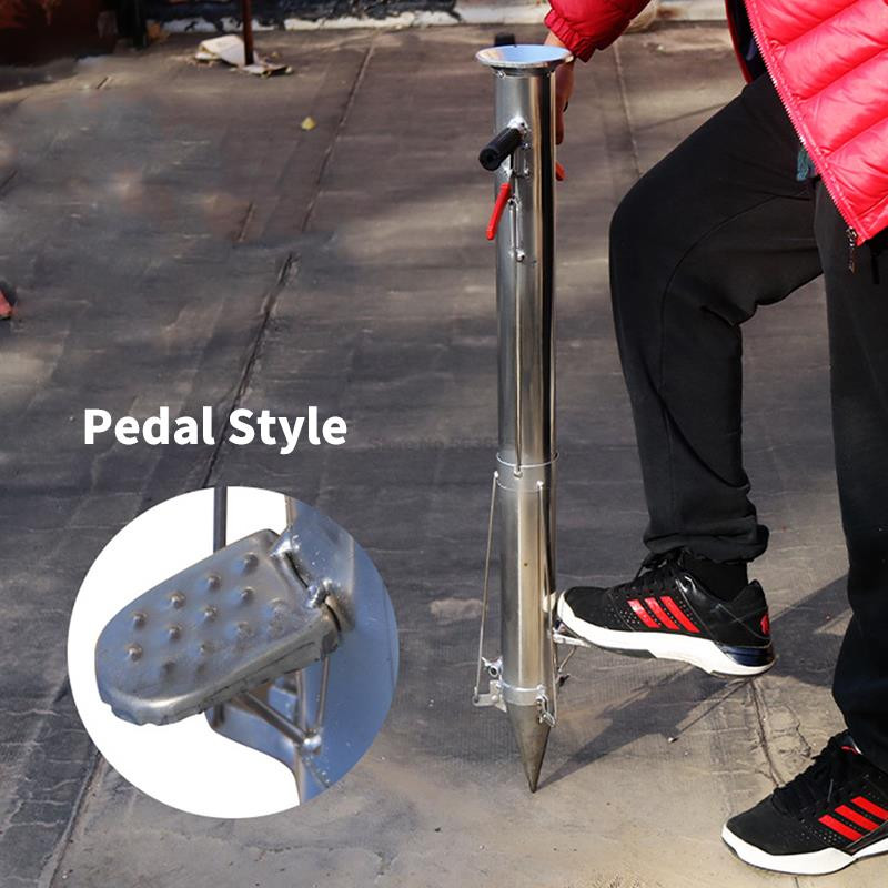 Unelte de grădină Legume fără săsuri de pepene galben Răsad de plantare de ardei Transplantator Semănător rapid Semănător din oțel inoxidabil