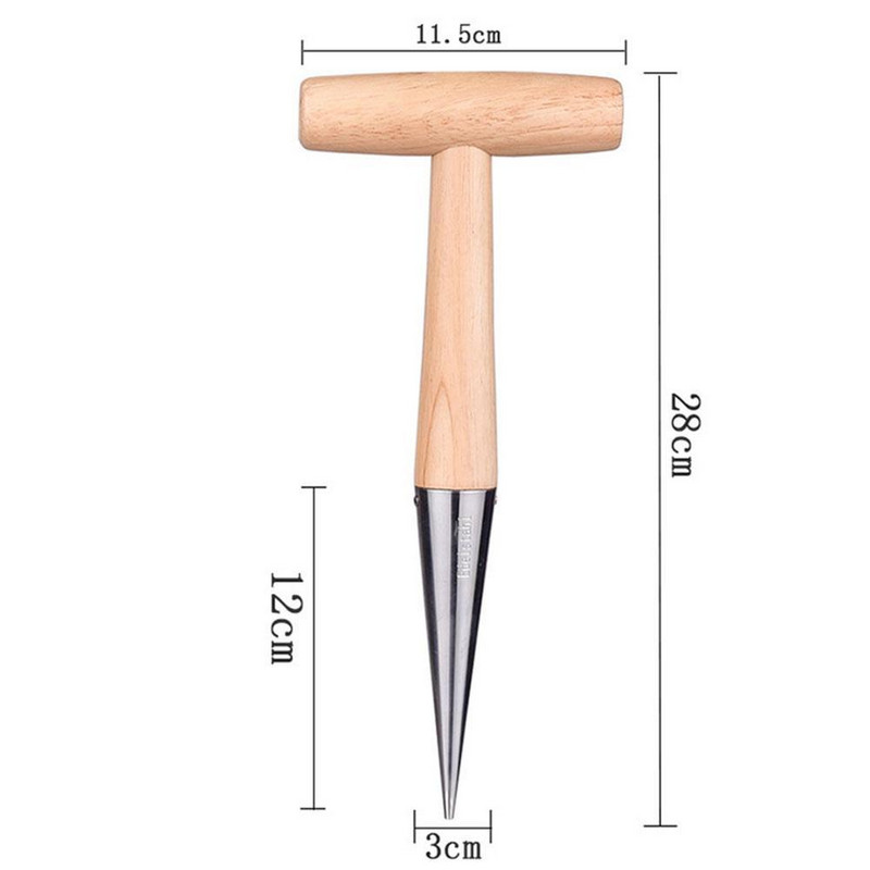 Plieninis skylių perforavimo mašina sodinukų persodinimo mašina perforatorius sėjamoji Mėsingi augalai pjaustytuvai sodo reikmenys