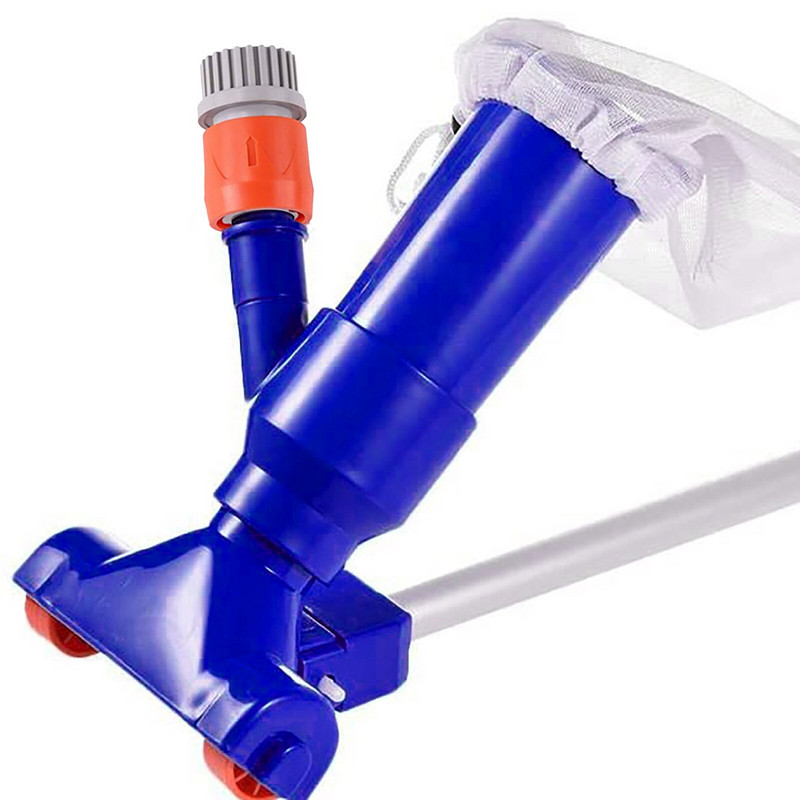 Baseino dulkių siurblys Valymas Dezinfekavimo įrankis Siurbimo galvutė Tvenkinio fontanas SPA Baseino dulkių siurblio šepetys su rankena US #Z