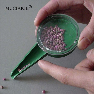 MUCIAKIE 10 БР. Сеялка за семена, градински инструменти, 5 регулируеми за всички размери семена, градински консумативи
