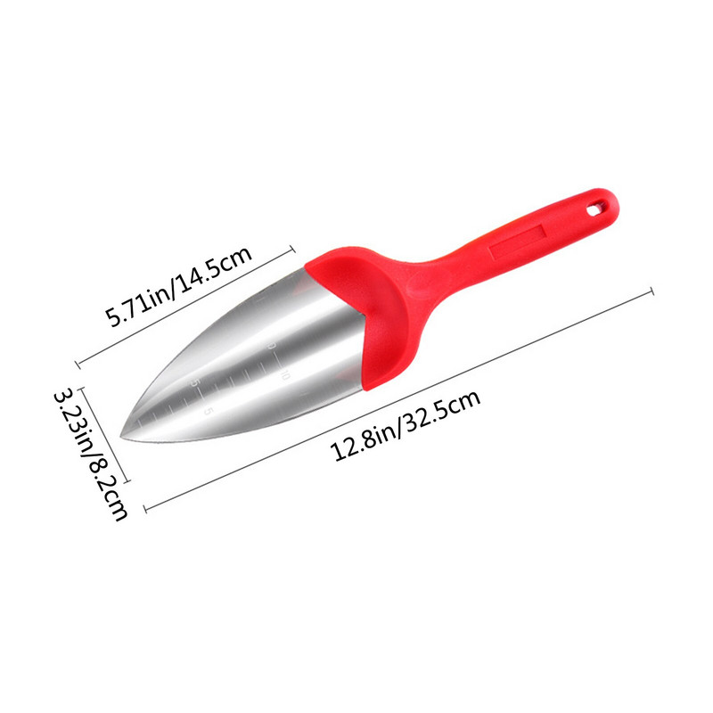 Nerūdijančio plieno sodo kastuvas Gėlių sodinimo kastuvas Sodo plastikinė rankena Sodo rankiniai įrankiai