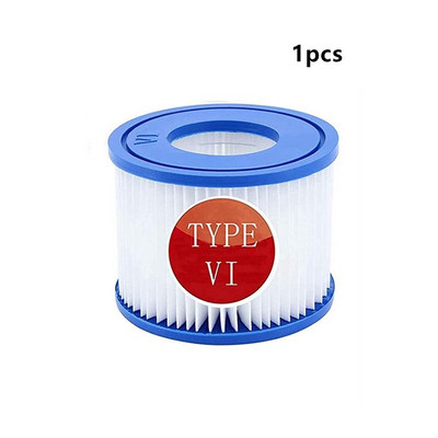 8 ks bazénový filter pre vírivku Bestway filter pre Coleman Saluspa filtračné čerpadlo typ kazety balenie umývateľný filter