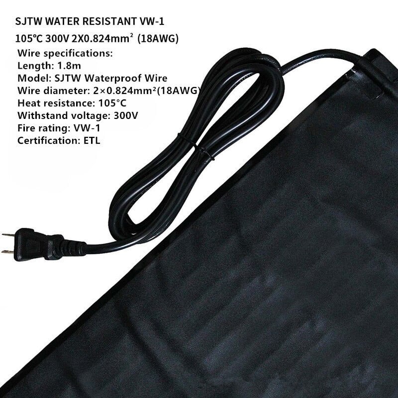 Водоустойчива нагревателна подложка за разсад Покълване на семена за растения Размножаване Стартова подложка Градински консумативи