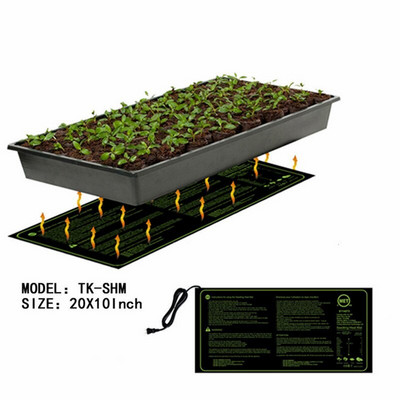 Vykurovacia podložka pre sadenice 50x25cm, vodotesná, na klíčenie semien rastlín, rozmnožovanie, štartovacia podložka na klonovanie 110V/220V, záhradné potreby, dropshipping