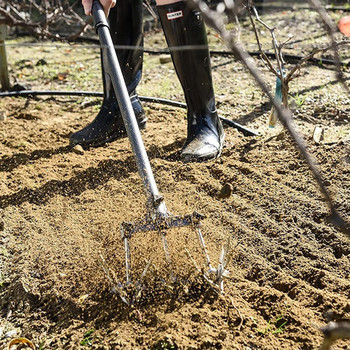 Εργαλείο περιστροφής χώματος Lawn Ripper Garden Ripper Aerator Rotary Cultivator Ripper Artifact Asian Planting Seeds Benih Φύτευση βολβών