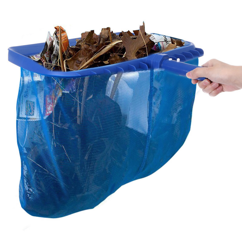 Praktiškas, tvirtas lapų grėblys tinklinis rėmas, tinklelis, valiklis baseino SPA įrankis baseino buitinio valymo įrankiai priedai