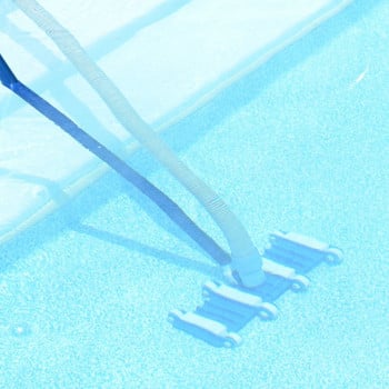 Κεφαλή αναρρόφησης κεφαλής καθαρισμού πισίνας 14 ιντσών με ηλεκτρική σκούπα στο κάτω μέρος Ευέλικτα προμήθειες καθαρισμού με πλαϊνές τρίχες