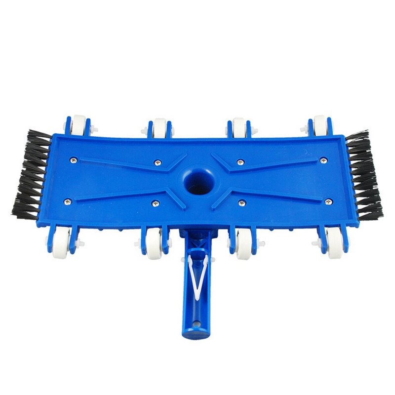 14 colių baseino valymo siurbimo galvutė Dulkių siurbimo galvutė apačioje Lanksčios valymo priemonės su šoniniais šereliais