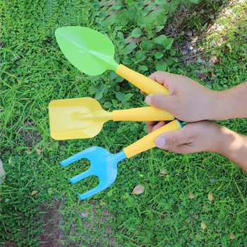6 τμχ Παιδικό Σετ εργαλείων για παιδιά μικρούς κηπουρούς με τσάντα ποτίσματος φτυάρι Τσουγκράνα παιχνιδιών προσομοίωσης κηπουρικής Παιδικά παιχνίδια δώρου