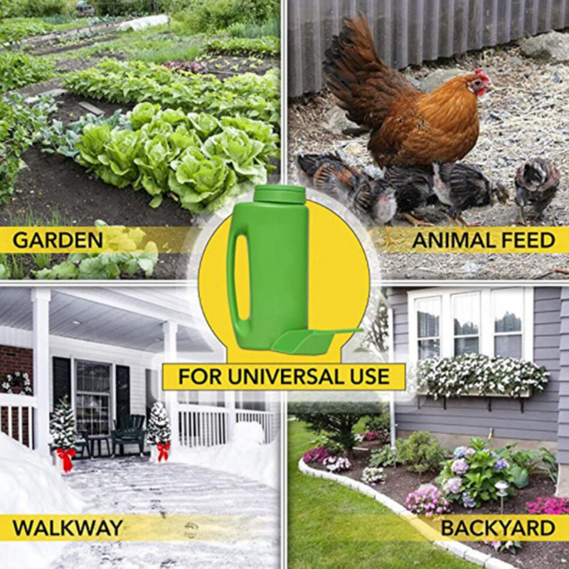 Rankiniai sėklų skirstytuvai, skirti vejai trąšų buteliui trąšų buteliui purkštuvui Druskos plaktuvas Namų sodo įrankis