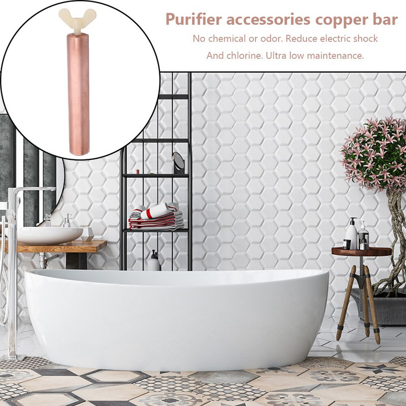 1-10 vnt saulės vario anodas baseino jonizatoriui baseino valytuvui valytuvo keitimas vario strypo dalys baseino priedai