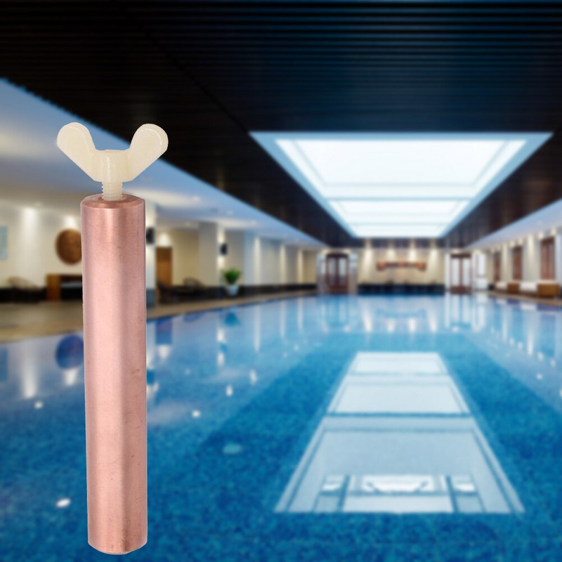 1-10 vnt saulės vario anodas baseino jonizatoriui baseino valytuvui valytuvo keitimas vario strypo dalys baseino priedai