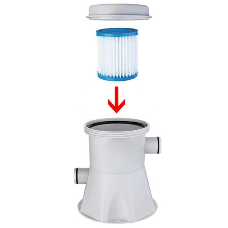 6 vnt baseino filtras 300 galonų filtro kasetė, baseino siurblio filtro kasetė HS-630, baseino filtro siurbliui