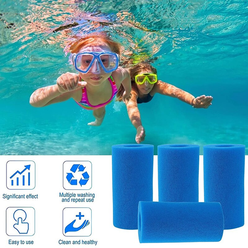 18 ks pre opakovane použiteľné umývateľné penové filtračné kazety do vírivky Intex Pure Spa S1 typ penového filtra do bazéna