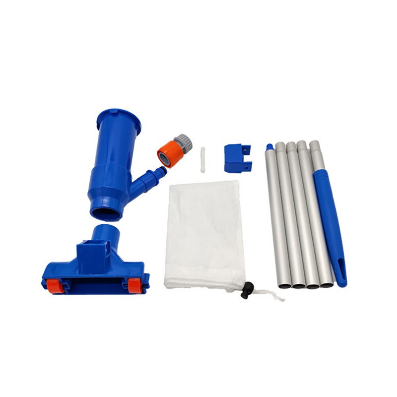 Kit de curățare cu aspirator pentru piscină exterioară Curățarea fundului piscinei Filtru de piscină în plasă Set de aspiratoare de piscină pentru curățare Skimmer Instrument pentru piscină