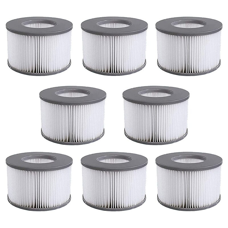 Whirlpool priedai, skirti MSpa Whirlpool keičiamųjų filtrų kasetėms, dviguba pakuotė pripučiamiems baseinams