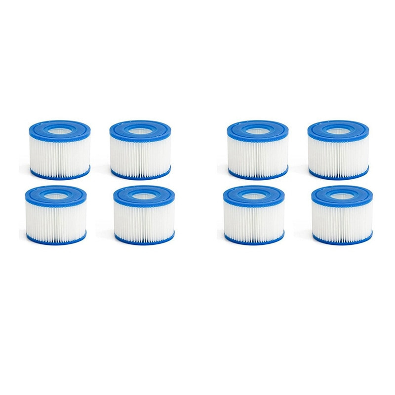 8 vnt. S1 tipo baseino filtrų kasetės, skirtos Intex PureSpa, sūkurinės vonios filtras, baseino SPA filtras Intex 29001E, 11692 SPA filtras