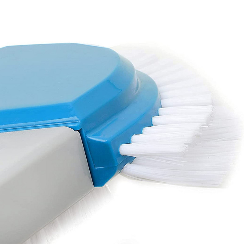 Baseino plytelių šepetys Baseino sienų šepetys su greitomis žarnų jungtimis Baseino valymo šepetys sienoms valyti plyteles grindims baseino šepetys