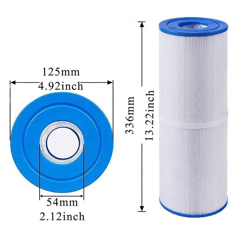 Filtru Spa pentru PRB50-IN Unicel C-4950 Guardian 413-212-02 Filbur FC-2390 Filtru Whirlpool Serie J200 pentru cadă cu hidromasaj, filtru pentru piscină