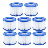 Skatinimas! 8 vnt baseino filtras, skirtas Bestway SPA filtro siurblio kasetei, VI tipo, kubilo filtrai Lay-Z-Spa, Coleman SaluSpa Fil