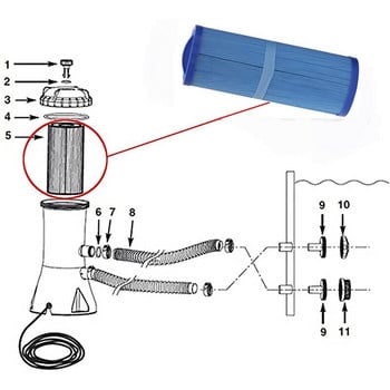 2 бр. Резервен спа филтър за Pleatco PWW50L Unicel 4CH-949 Filbur FC-0172,SD-01143,817-4050 Патронен филтър за басейн