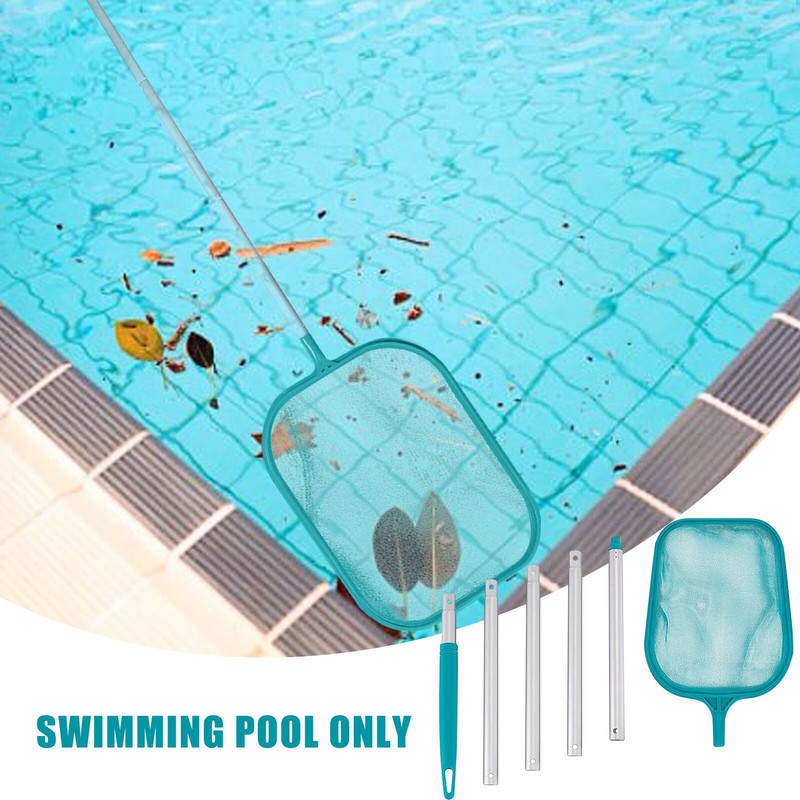 Baseino valymo tinklas Profesionalus gelbėjimo tinklas Tinklinis baseino skimerio lapų gaudyklės krepšys namų lauko baseino valiklio priedai
