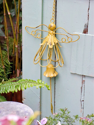 Kabanti metaliniai angelo stiliaus japoniški vėjo varpeliai Campana vėjo karilionas išorinis sodo dekoravimas