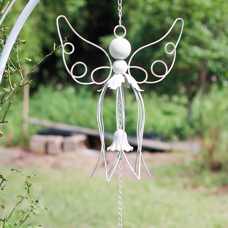 Kabanti metaliniai angelo stiliaus japoniški vėjo varpeliai Campana vėjo karilionas išorinis sodo dekoravimas